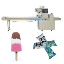 Automatic Flow Ice Cream Bar / Ice Lolly / Popsicle Packing Machine